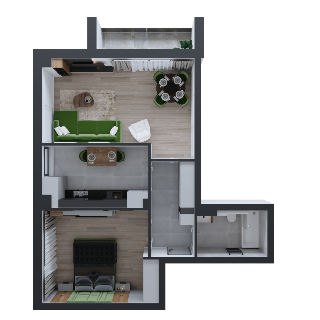 Apartament 2 camere tip 5